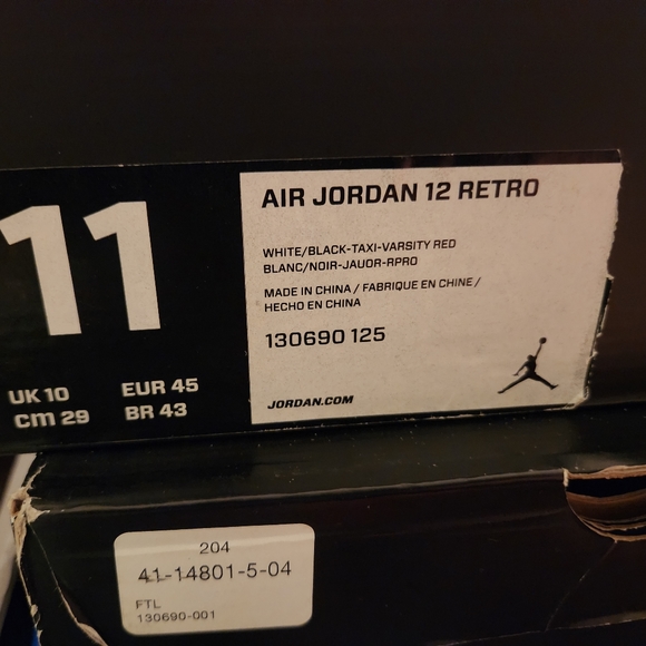 DEADSTOCK; NEW, NEVER WORN NOR USED  JORDON SNEAKERS 👟 - Picture 5 of 6